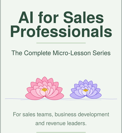 Cover of AI for Sales Professionals